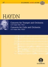 Haydn: Concerto Eb major / Concerto D major Hob. VIIe: 1; Hob. VIIb: 2 (Study Score + CD) published by Eulenburg